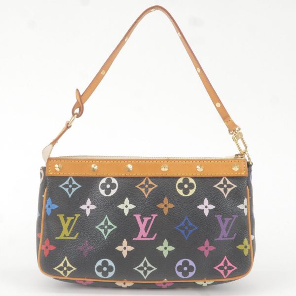 2 Louis Vuitton Monogram MultiColor Pochette Accessoires