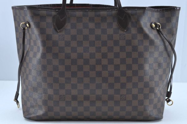 2 Louis Vuitton Damier Neverfull GM Tote Bag