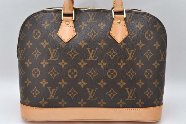 2 Louis Vuitton Monogram Alma Hand Bag