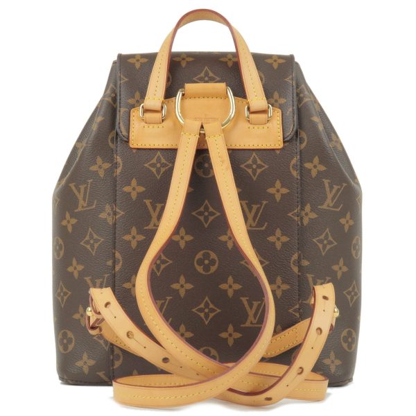 2 Louis Vuitton Monogram Montsouris Ruck Sack Back Pack