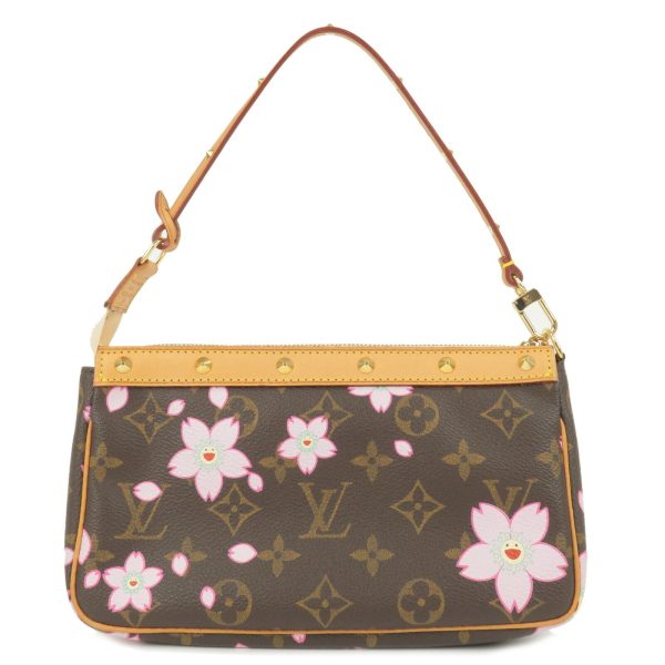 2 Louis Vuitton Monogram Cherry Blossom Pochette Accessories