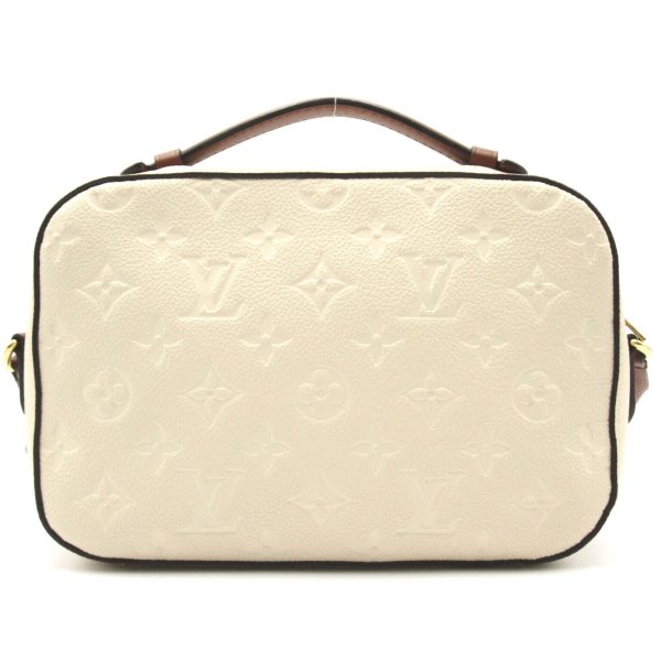 2 Louis Vuitton Saintonge Shoulder Bag Monogram Empreinte White