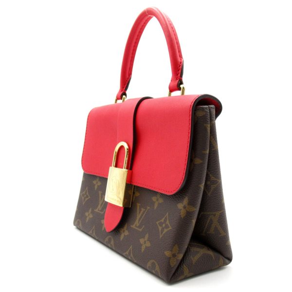 3 Louis Vuitton Locky BB Crossbody Bag Monogram Coquelicot Red