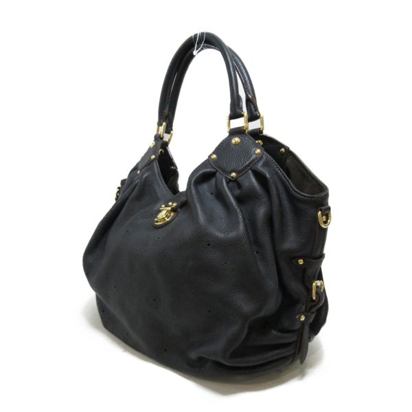 3 Louis Vuitton Mahina Xl Shoulder Bag Leather Noir