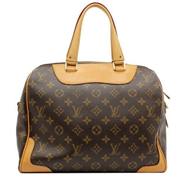 3 Louis Vuitton Retiro Nm Monogram Canvas 2way Shoulder Bag Brown