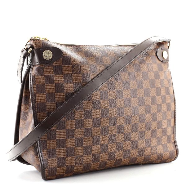 3 Louis Vuitton Duomo Messenger Bag Damier Brown