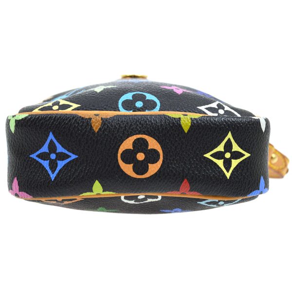 3 Louis Vuitton Rift Shoulder Bag Monogram Multicolor Black