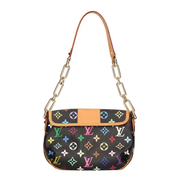 3 Louis Vuitton Patty Monogram Multicolor Noir Black Handbag