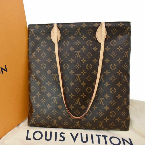 3 Louis Vuitton Carry It Monogram Canvas Shoulder Bag Brown