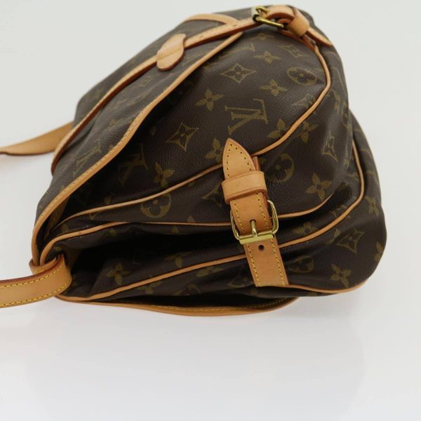 3 Louis Vuitton Monogram Saumur 30 Shoulder Bag