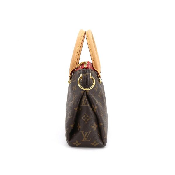 3 Louis Vuitton Monogram Pallas BB 2way Hand Shoulder Bag Cerise