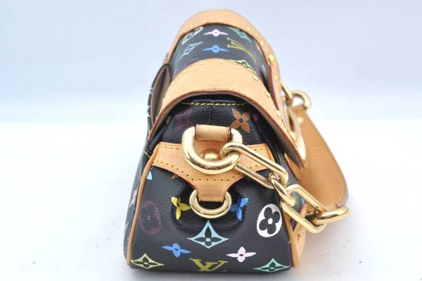 3 Louis Vuitton Marilyn Monogram Multicolor Shoulder Bag Black