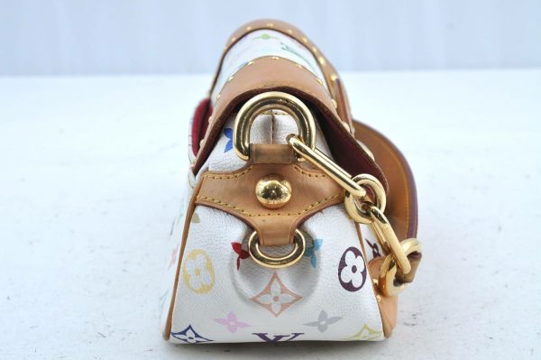 3 Louis Vuitton Monogram Multicolor Marilyn Shoulder Bag White