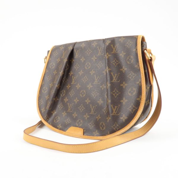 3 Louis Vuitton Monogram Menilmontant MM Shoulder Bag