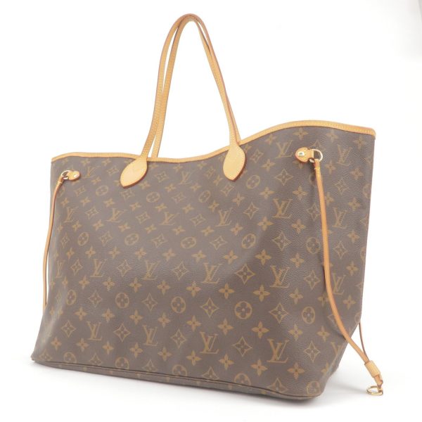 3 Louis Vuitton Monogram Neverfull GM Tote Bag