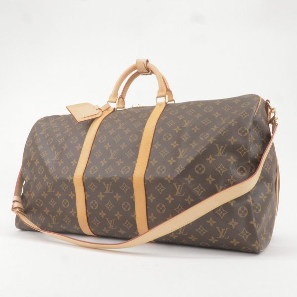 3 Louis Vuitton Monogram KeepAll Bandouliere 60 Shoulder Bag