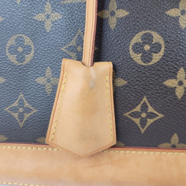 3 Louis Vuitton Alma Brown Monogram Coated Canvas Zipped Handbag