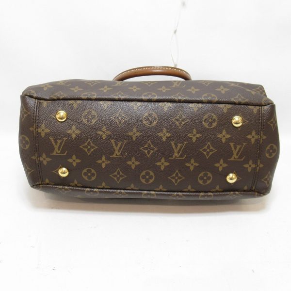 4 Louis Vuitton Pallas Shoulder Hand Bag Monogram Canvas Brown