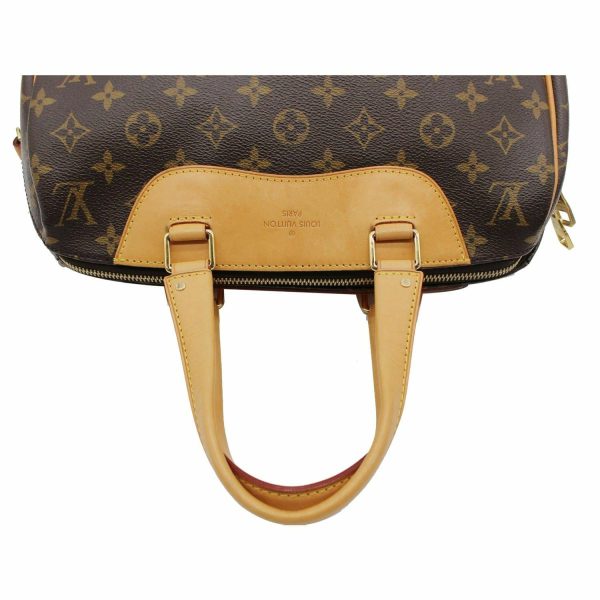 4 Louis Vuitton Retiro Nm Monogram Canvas 2way Shoulder Bag Brown