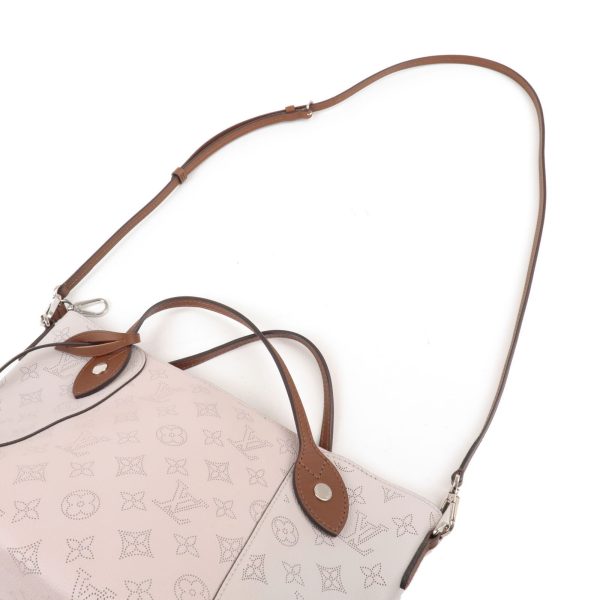 4 Louis Vuitton Monogram Mahina Hina PM 2Way Bag Brume