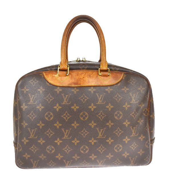 4 Louis Vuitton Bowling Vanity Brown Leather Monogram