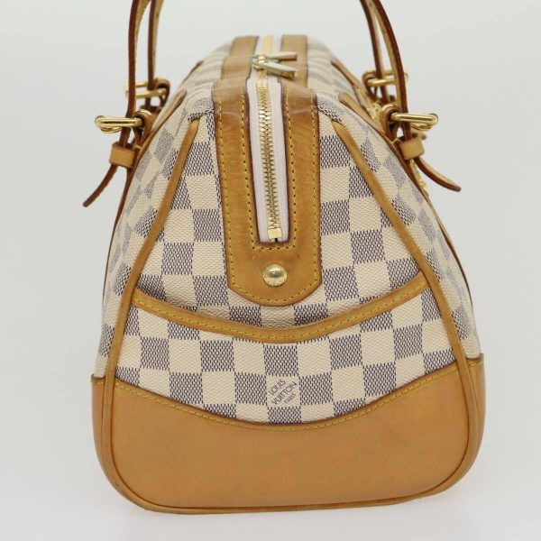 4 Louis Vuitton Damier Azur Berkeley Hand Bag LV Auth