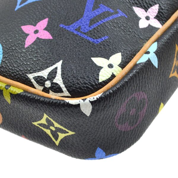 4 Louis Vuitton Rift Shoulder Bag Monogram Multicolor Black