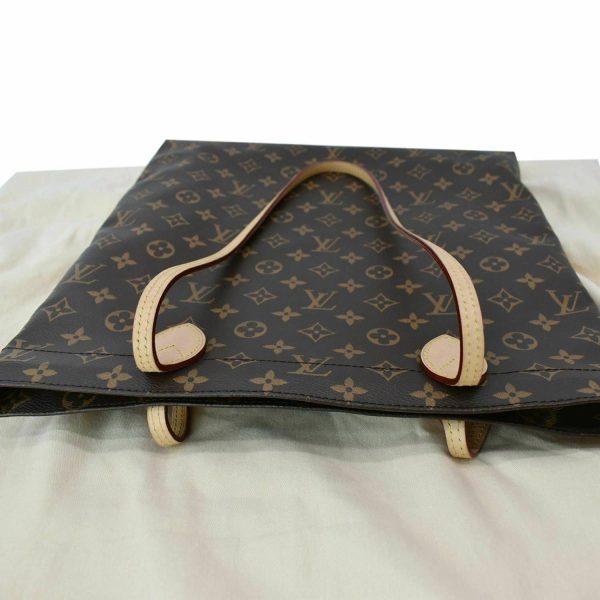 4 Louis Vuitton Carry It Monogram Canvas Shoulder Bag Brown