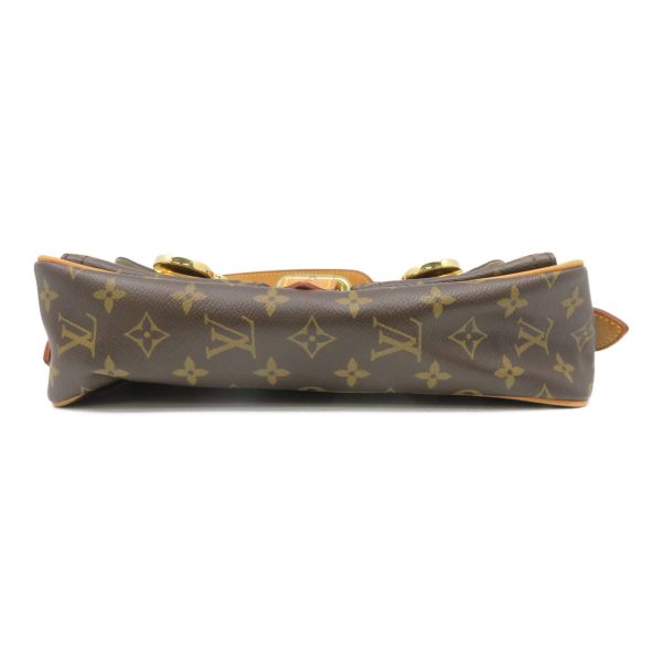 4 Louis Vuitton LV Hudson Shoulder Bag Monogram Brown