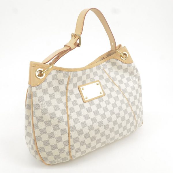 4 Louis Vuitton Damier Azur Galliera PM Shoulder Bag