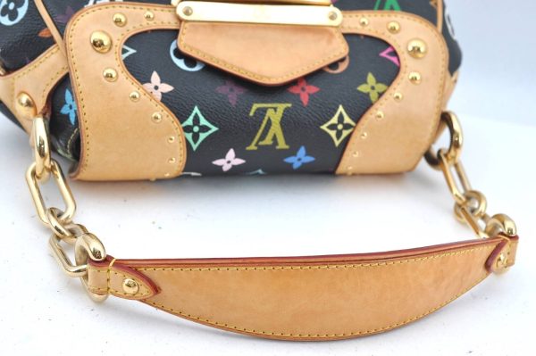 4 Louis Vuitton Marilyn Monogram Multicolor Shoulder Bag Black