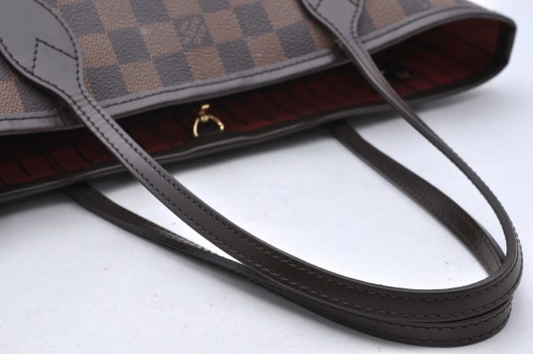 4 Louis Vuitton Damier Ebene Neverfull PM Tote Bag