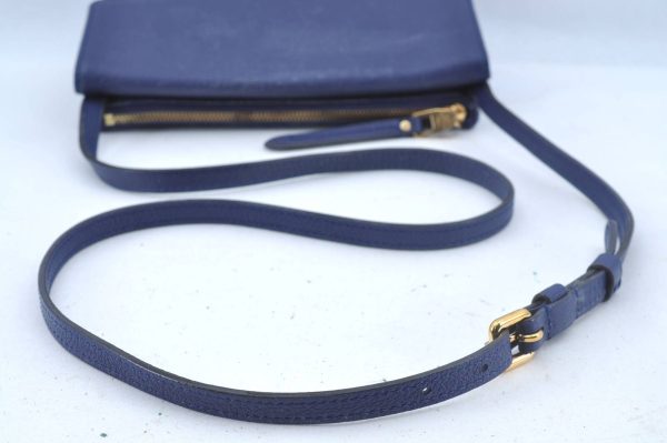 4 Louis Vuitton Empreinte Twice CrossBody Bag Navy Blue