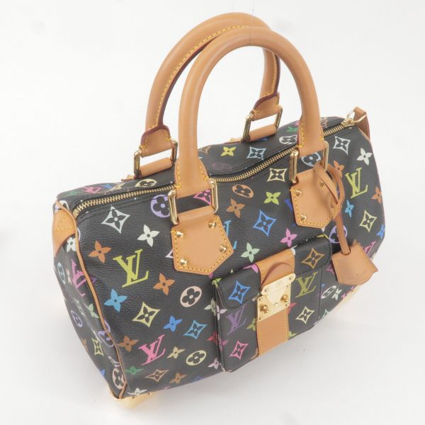 4 Louis Vuitton Monogram Multicolor Speedy 30 Hand Bag