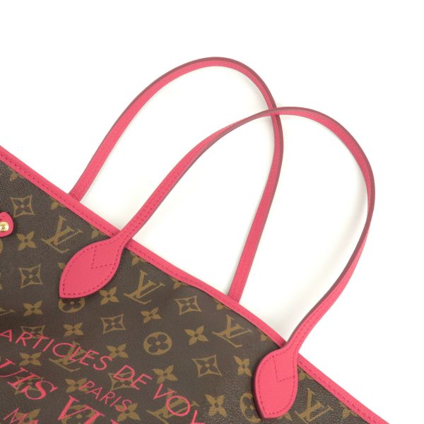 4 Louis Vuitton Monogram Ikat Flower Neverfull MM Tote Bag