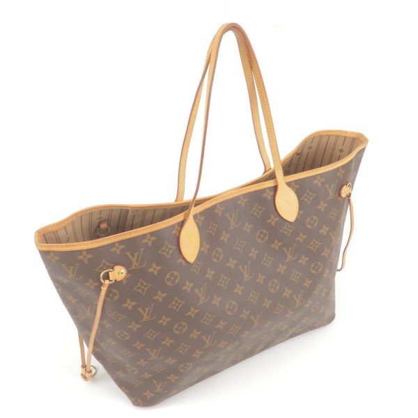 4 Louis Vuitton Monogram Neverfull GM Tote Bag