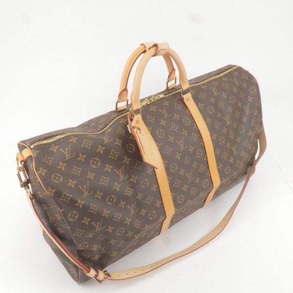 4 Louis Vuitton Monogram KeepAll Bandouliere 60 Shoulder Bag