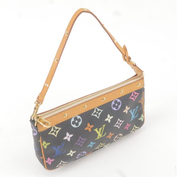 4 Louis Vuitton Monogram MultiColor Pochette Accessoires