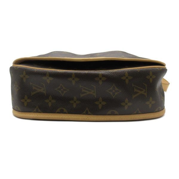 4 Louis Vuitton Menilmontant Pm Shoulder Bag Monogram Canvas Brown Lv