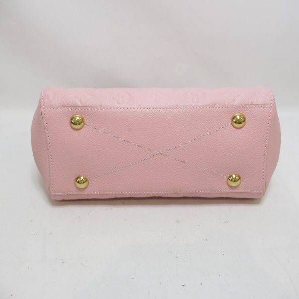 4 Louis Vuitton Montaigne BB 2way Shoulder Bag leather Rose pink