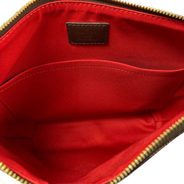 5 Louis Vuitton South Bank Shoulder Bag Damier Canvas Brown Women GHW
