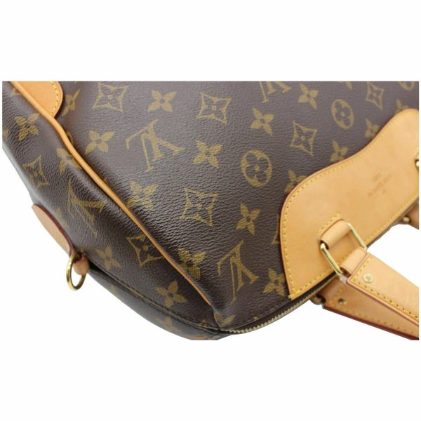 5 Louis Vuitton Retiro Nm Monogram Canvas 2way Shoulder Bag Brown