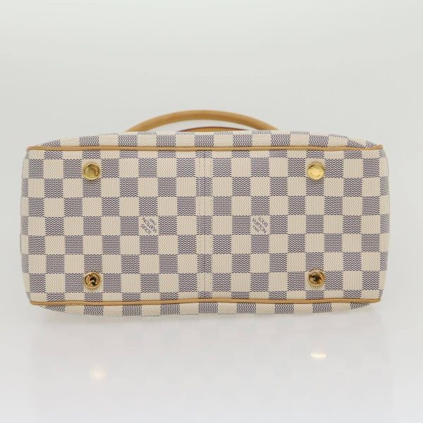 5 Louis Vuitton Damier Azur Figheri PM Tote Bag