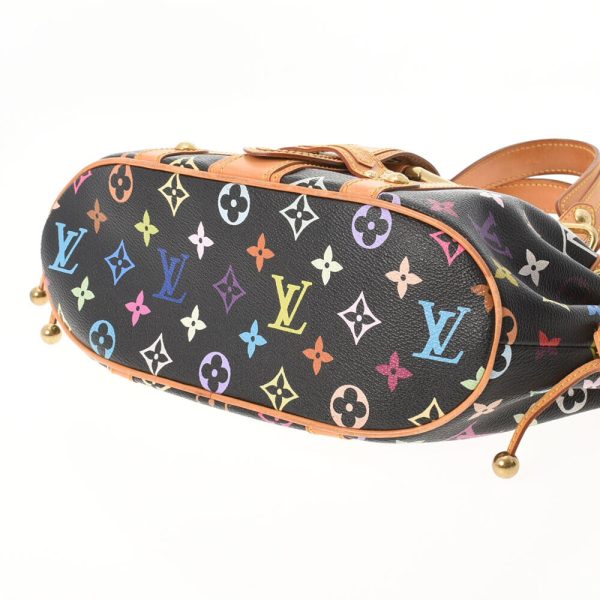 5 Louis Vuitton Multicolor Theda GM Black Hand Bag