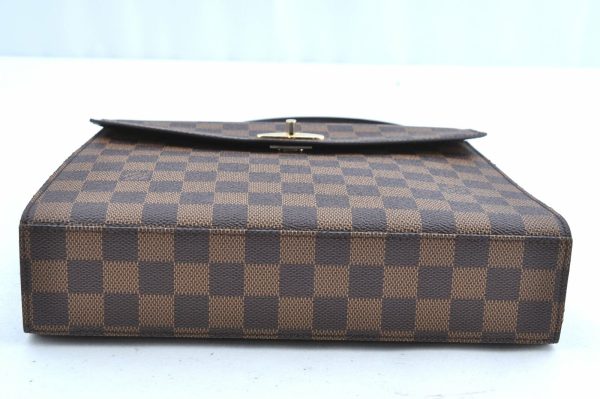 5 Louis Vuitton Damier Ebene Malesherbes Hand Bag