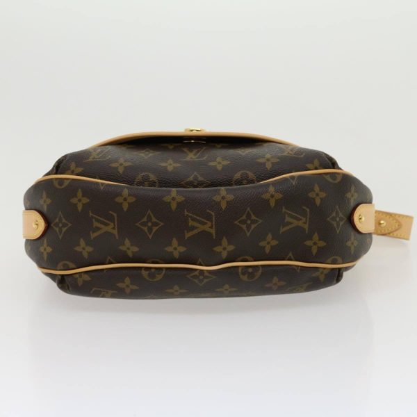 5 Louis Vuitton Monogram Tolum PM Shoulder Bag Lv Auth