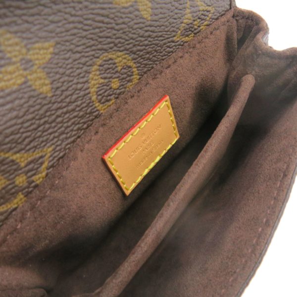 5 Louis Vuitton LV Micro Metis Hand Bag Chain Shoulder Bag Monogram Brown