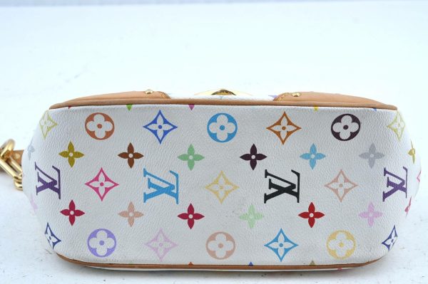 5 Louis Vuitton Monogram Multicolor Marilyn Shoulder Bag White