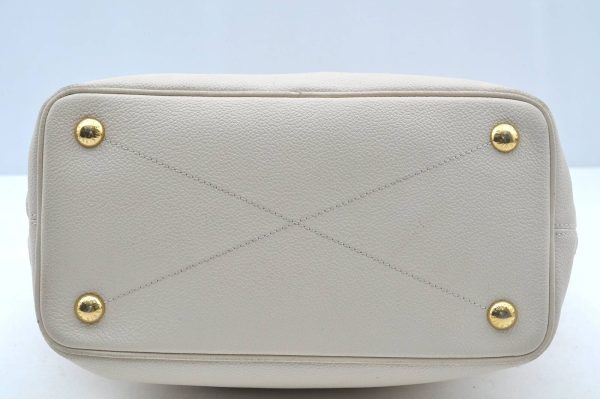 5 Louis Vuitton Monogram Empreinte Citadine PM Tote Bag White