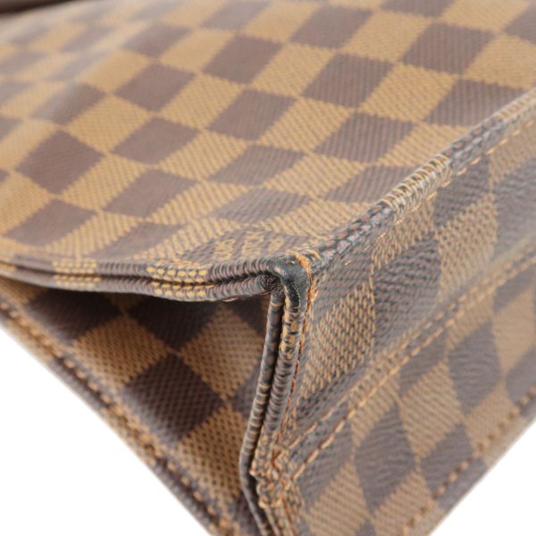 5 Louis Vuitton Damier Ebene Sac Plat Tote Bag